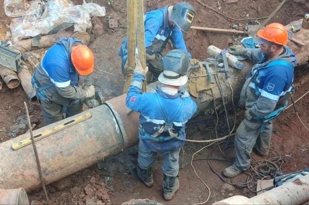    Реконструкция газопровода в Оренбурге завершена досрочно