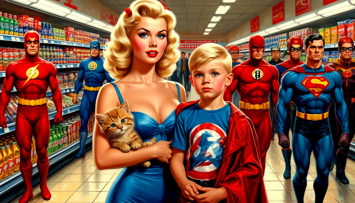 Когда с ребёнком в супермаркет — это вам не просто поход, это миссия невыполнима!