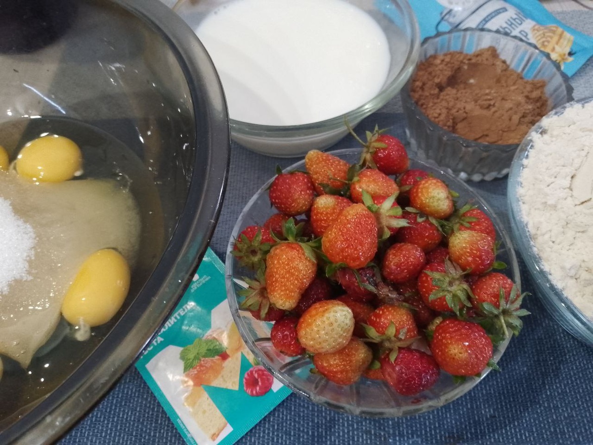 Ингредиенты для приготовления пирога