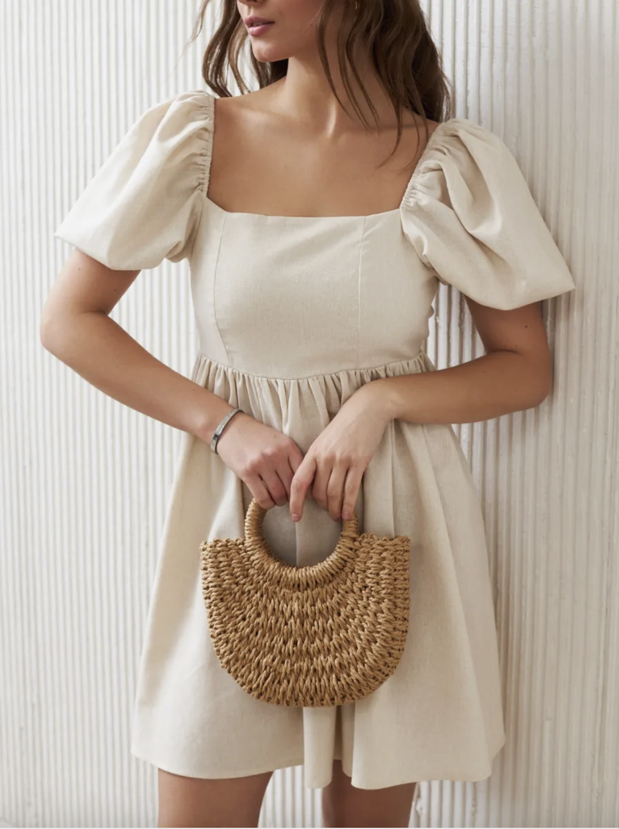 Платье в длине мини с Wildberries