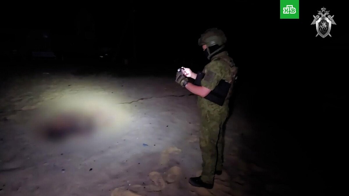    СК показал видео с атакованного дронами ВСУ курского пляжа