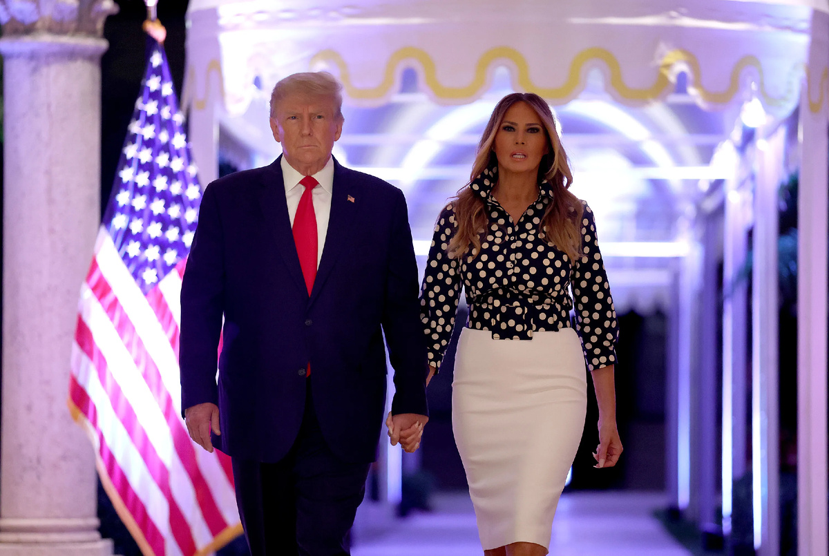 Дональд и Мелания Трамп