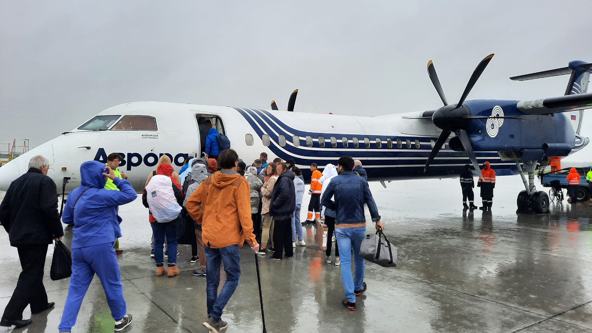 Наша стальная птица готова в путь на Итуруп