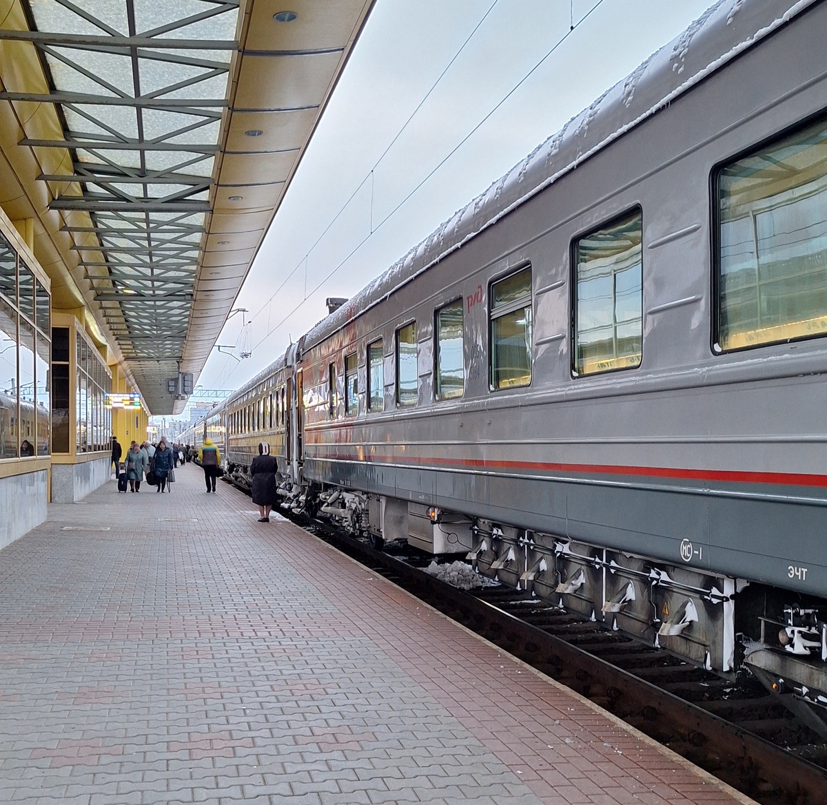 Поезд Москва - Брест