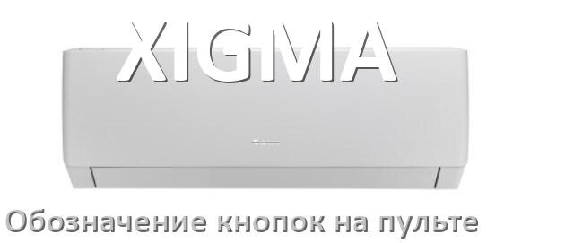 
Обозначение кнопок на пультах кондиционеров XIGMA что означает значок Fun Cool, Swing, Speed