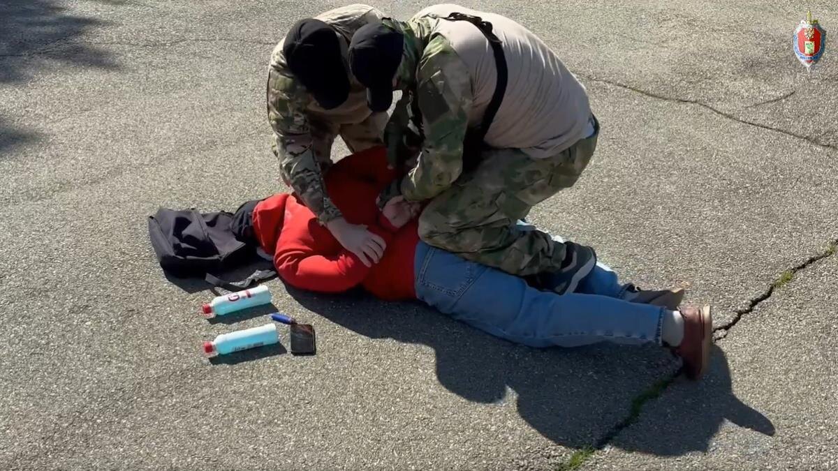    Скриншот видео пресс-службы УФСБ России по Краснодарскому краю