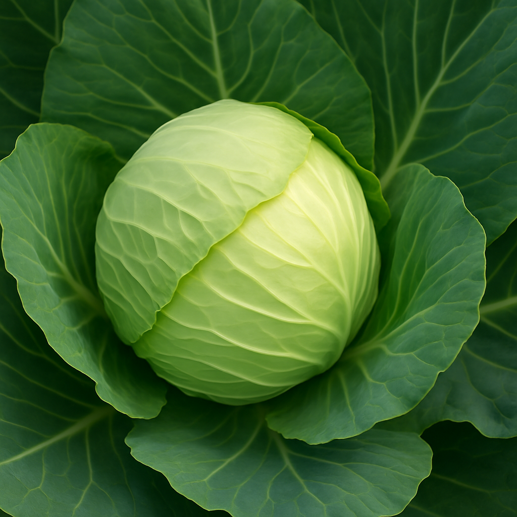 Молодая капуста.