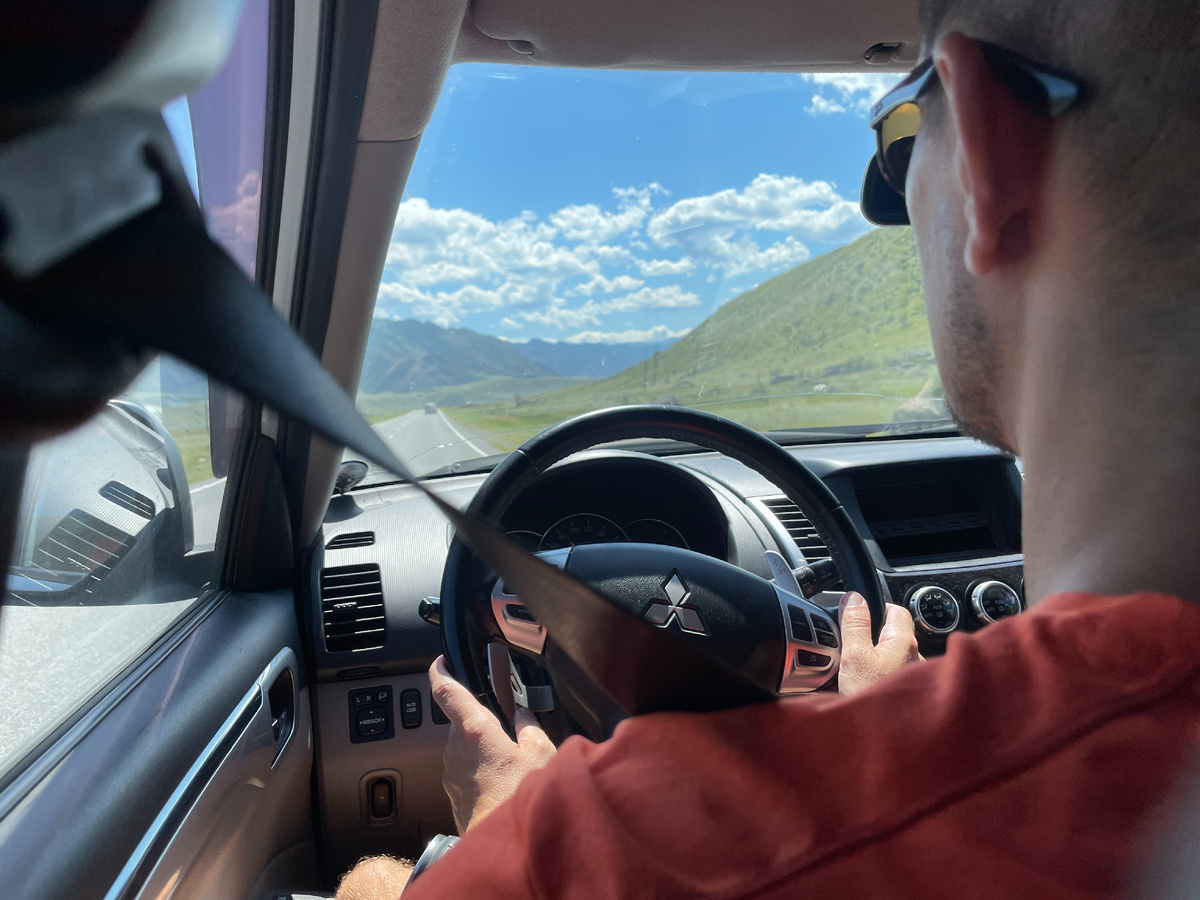 Чуйский тракт, на пути в Чулышманскую долину