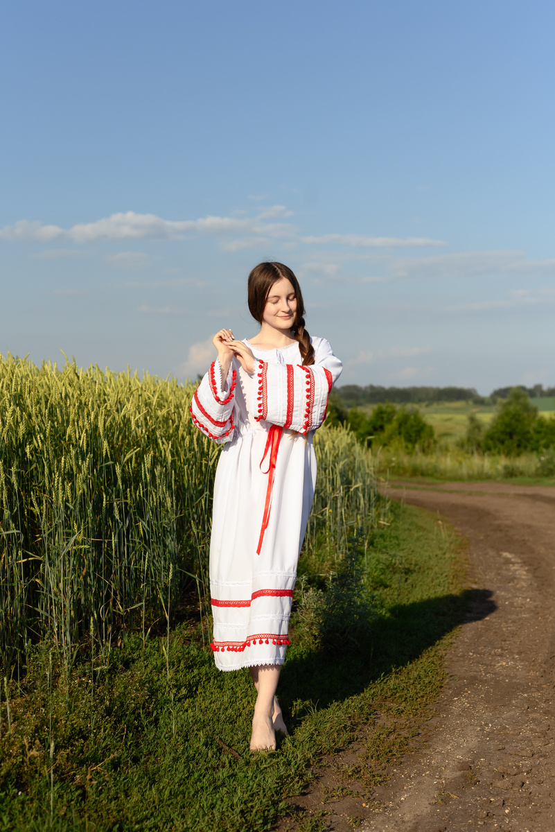 фотосессия в поле