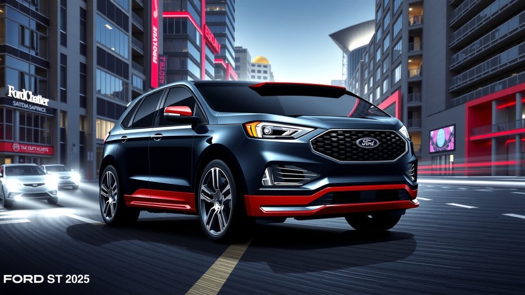    Почему Ford Edge ST 2025 выбирают за драйв и стиль