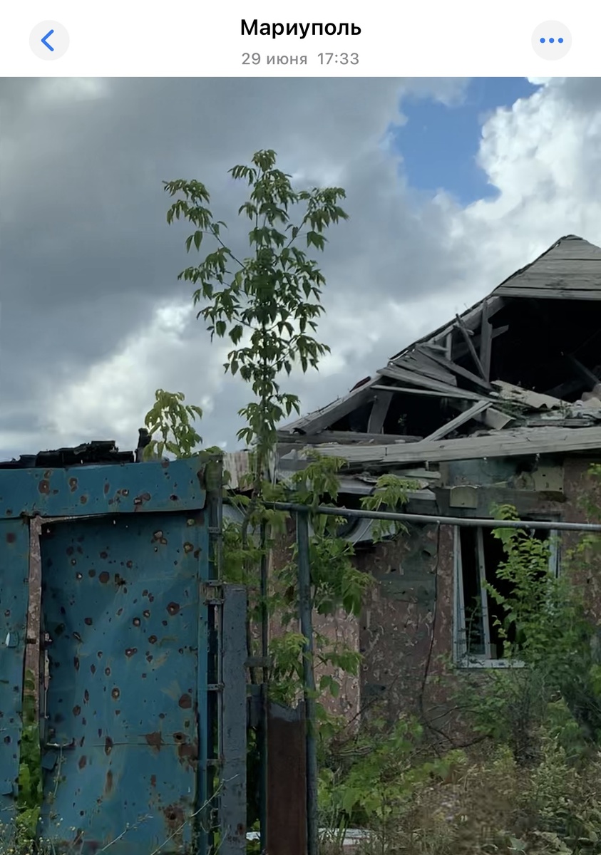 Один из домов частного сектора