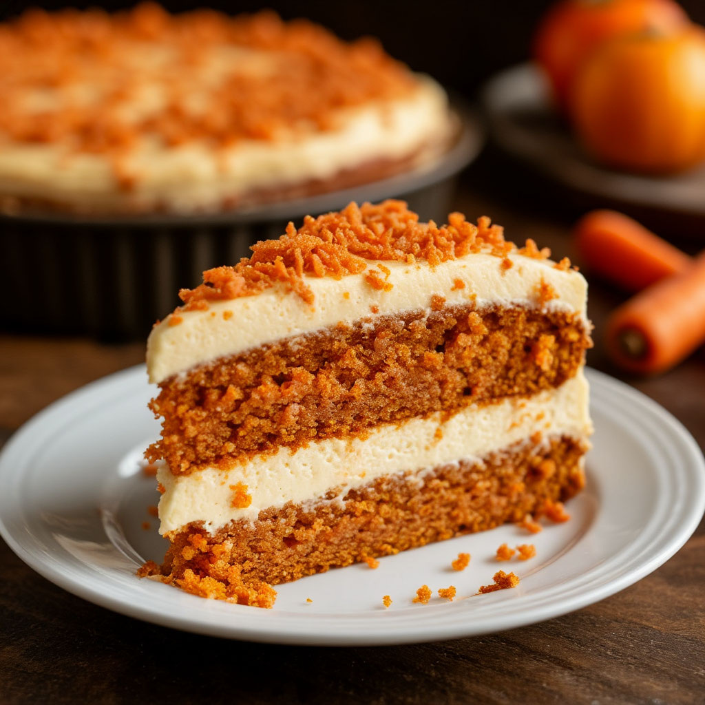 Морковный пирог