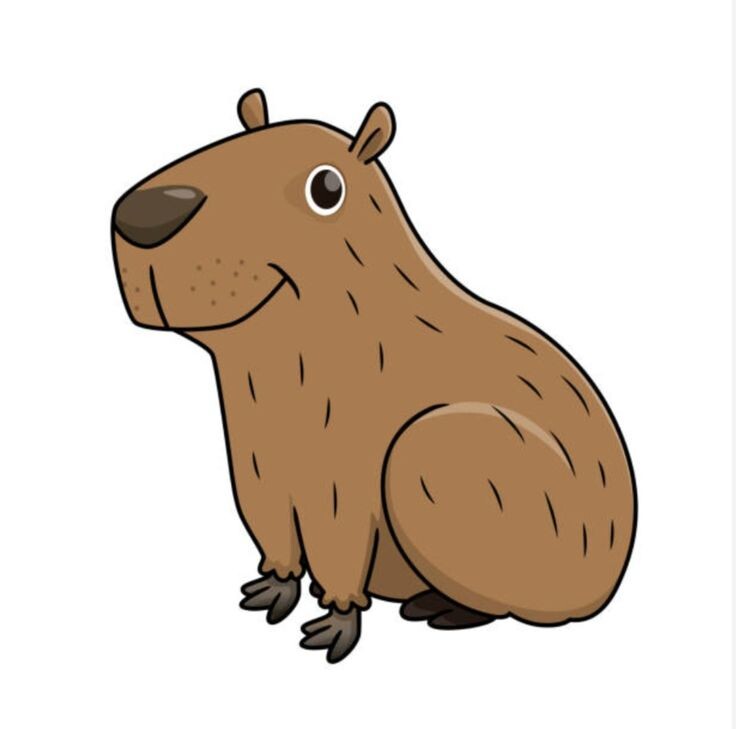 Милая капибара =))