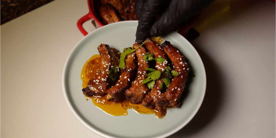 ЗАПЕКАЮ #BBQ РЕБРА В ДУХОВКЕ! простой и вкусный #рецепт