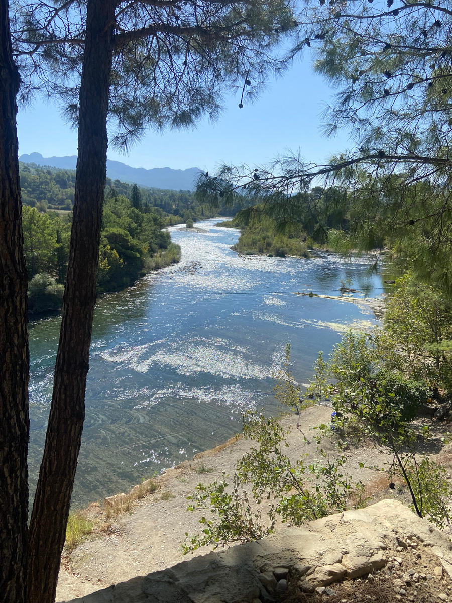 Река, по которой мы сплавлялись 