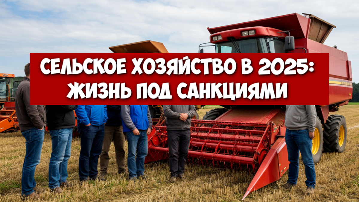 Сельское хозяйство в 2025: Жизнь под санкциями – Что важно знать работнику АПК