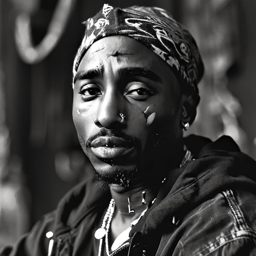 Тупак Амару Шакур (16 июня 1971, Гарлем, Нью-Йорк — 13 сентября 1996, Лас-Вегас, Невада) — американский рэпер, продюсер и актёр. Считается одним из величайших хип-хоп-исполнителей в истории