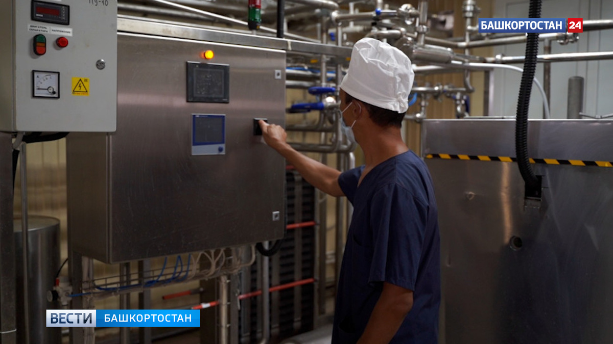    Объемы производства пищевой продукции в Башкортостане за 5 месяцев выросли на 32%