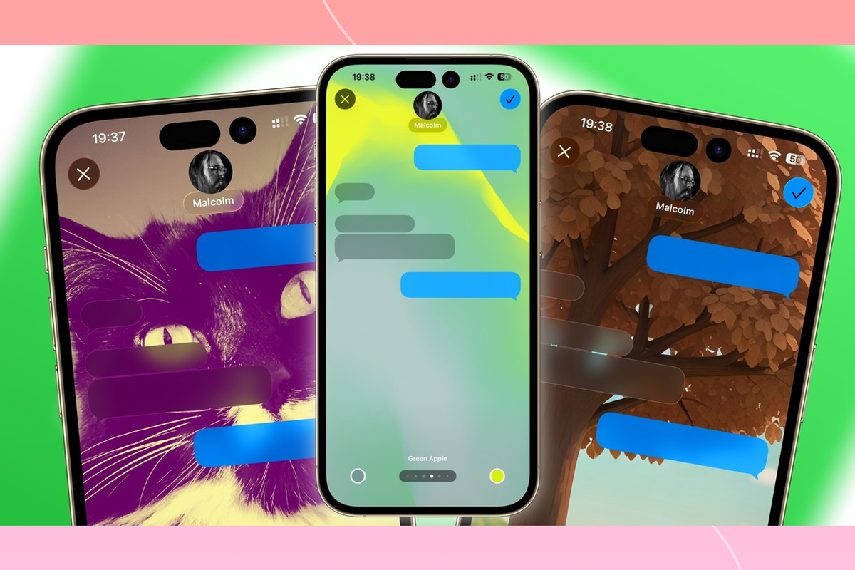     Как изменить фоны в приложении «Сообщения» в iOS 26