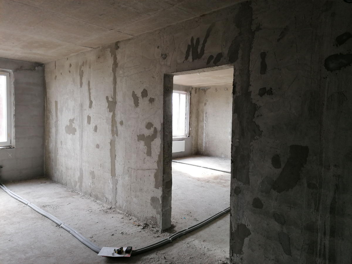 В таком виде квартира сдавалась