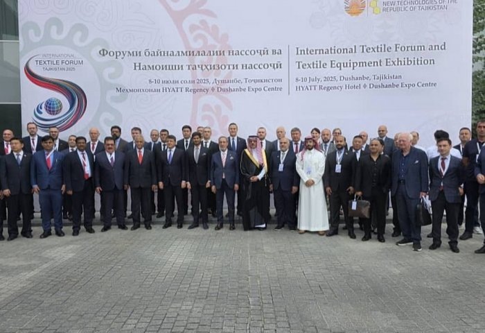 Международный текстильный форум, 8 июля, 2025 г., Душанбе, Таджикистан (Фото: Посольство Туркменистана в Таджикистане)