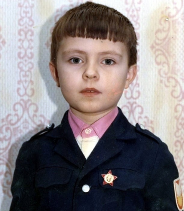 Андрей Захаренков (Прохор Шаляпин) в детстве.