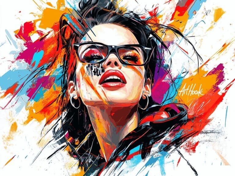    Портрет в стиле поп-арт на заказ: уникальный подарок, который оживит ваши эмоции и станет частью истории Art-Hook.Ru