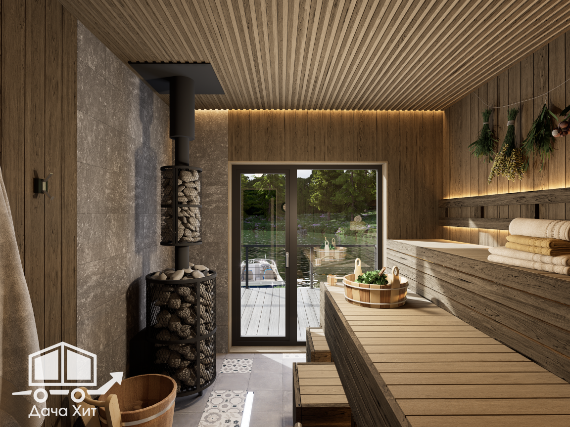 Модульные бани от Дача Хит Москва и МО "Паприка 81"