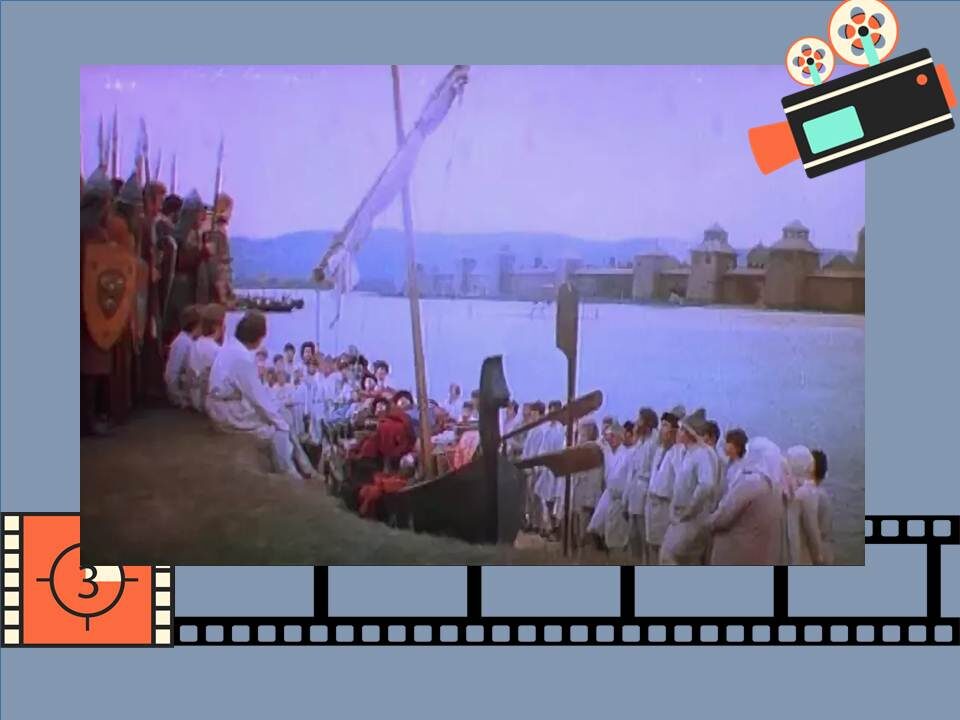 Кадр фильма  «Легенда о княгине Ольге»