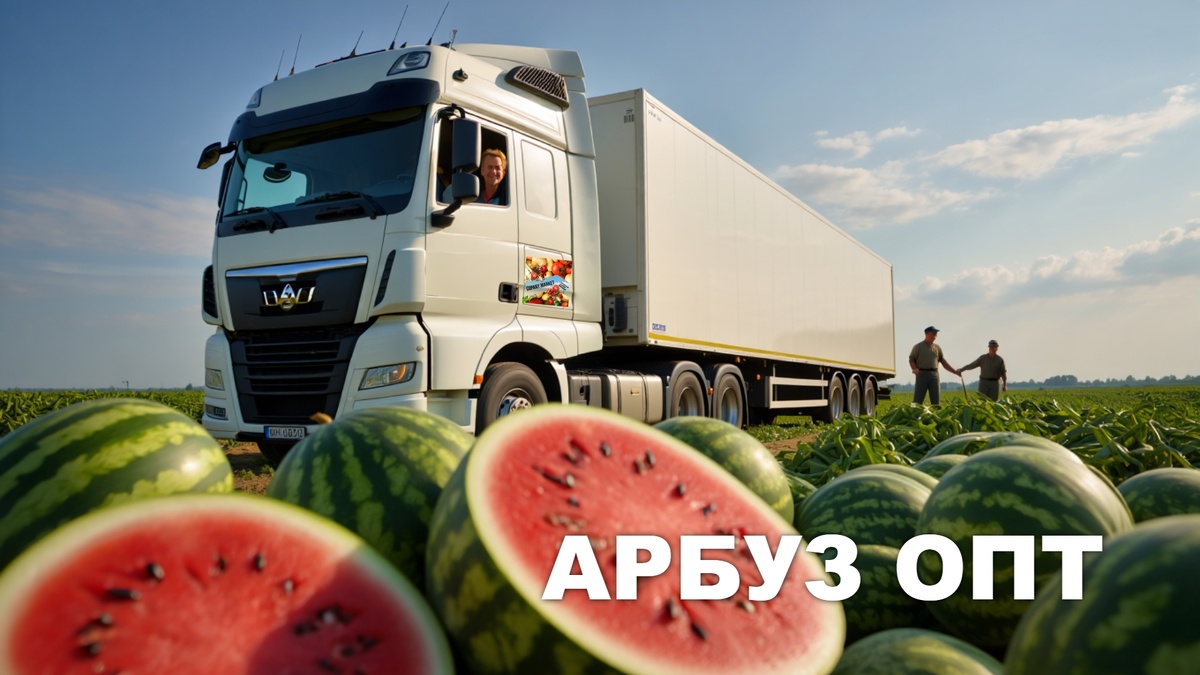 Арбуз оптом с Дагестана - ТОРГОВАЯ КОМПАНИЯ "МАГНАТ" 2025г.