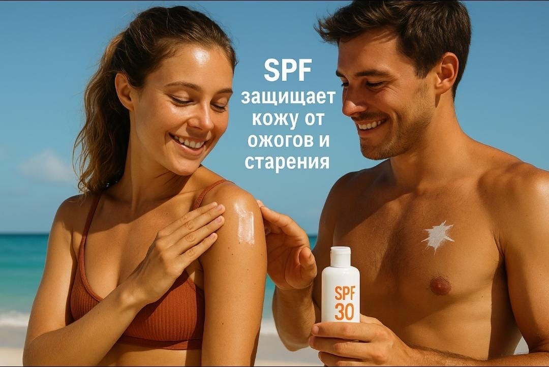 

1. Защита от УФ-лучей
   – УФА и УФБ лучи могут повредить кожу.
   – SPF защищает от солнечных ожогов и преждевременного старения.

2. Снижение риска рака кожи
   – Регулярное использование SPF снижает риск меланомы и других форм рака кожи.

3. Увлажнение кожи
   – Многие солнцезащитные средства содержат увлажняющие компоненты.

4. Поддержание ровного тона кожи
   – Защита от пигментации и веснушек.

5. Удобство использования
   – Легко наносится и подходит для всех типов кожи.