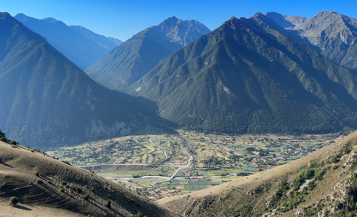 Вид на село Учкулан