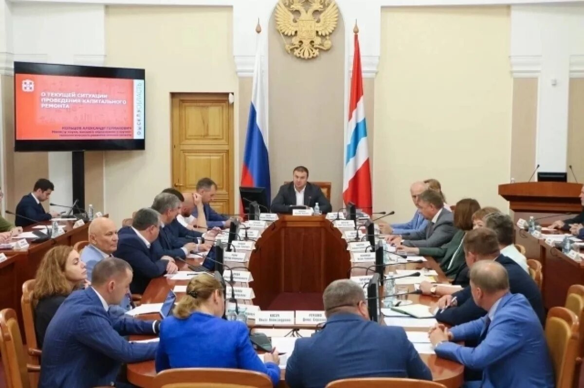    В Омской области продолжается капремонт вузов