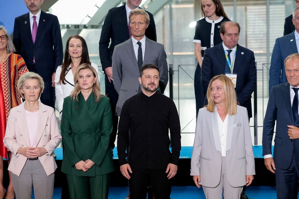 Зеленский отжег в Риме Фото: REUTERS