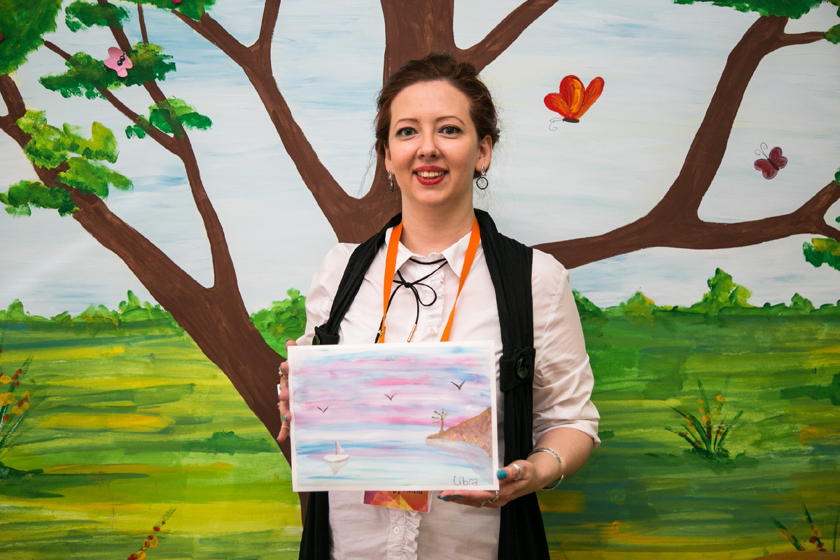 Творчество - хороший способ снять напряжение после конкурсных испытаний.