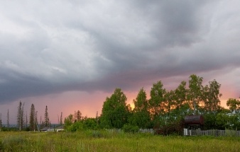 Накануне грозы. Фото автора.
