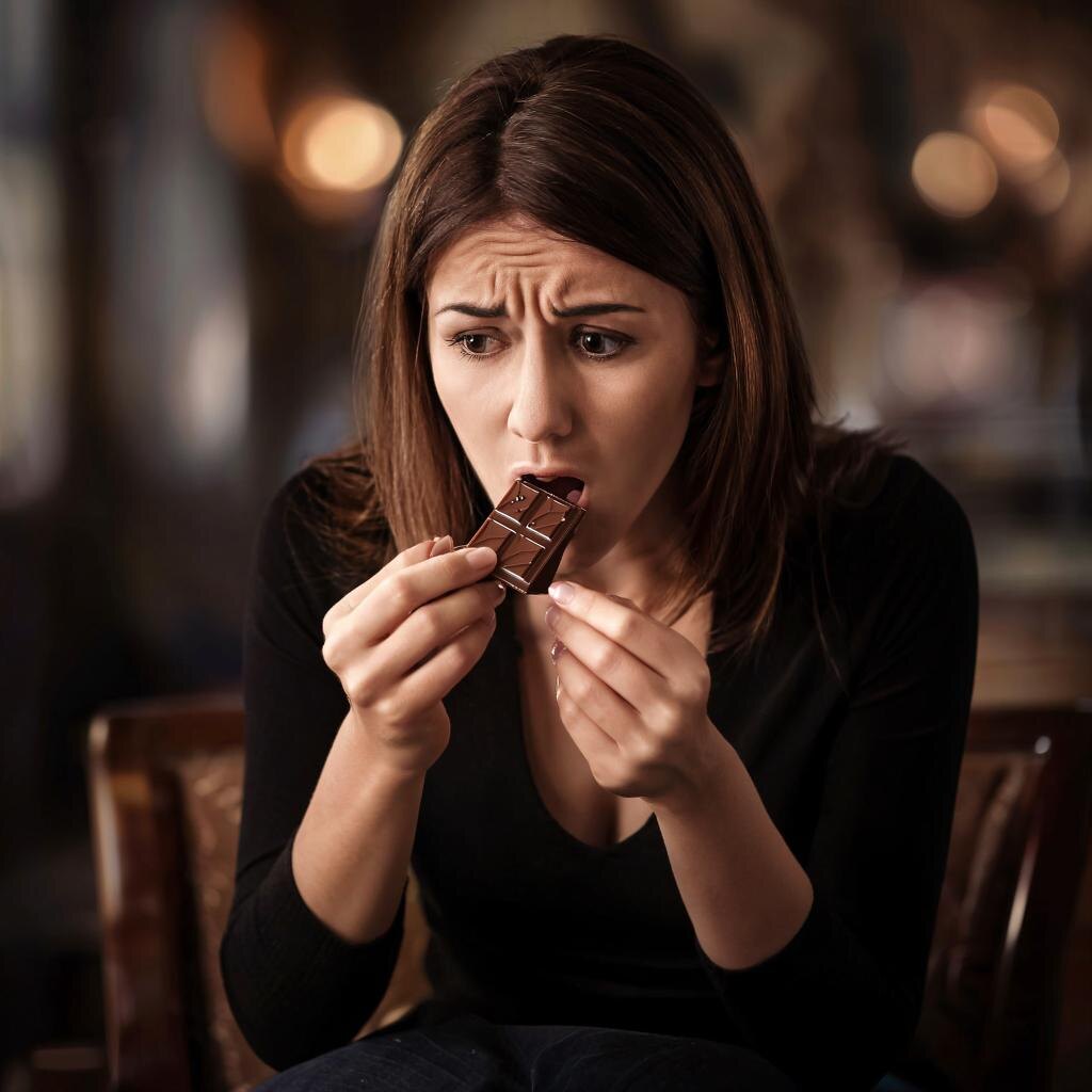 Тревогу пытаются заглушить удовольствием от потребления вкусного