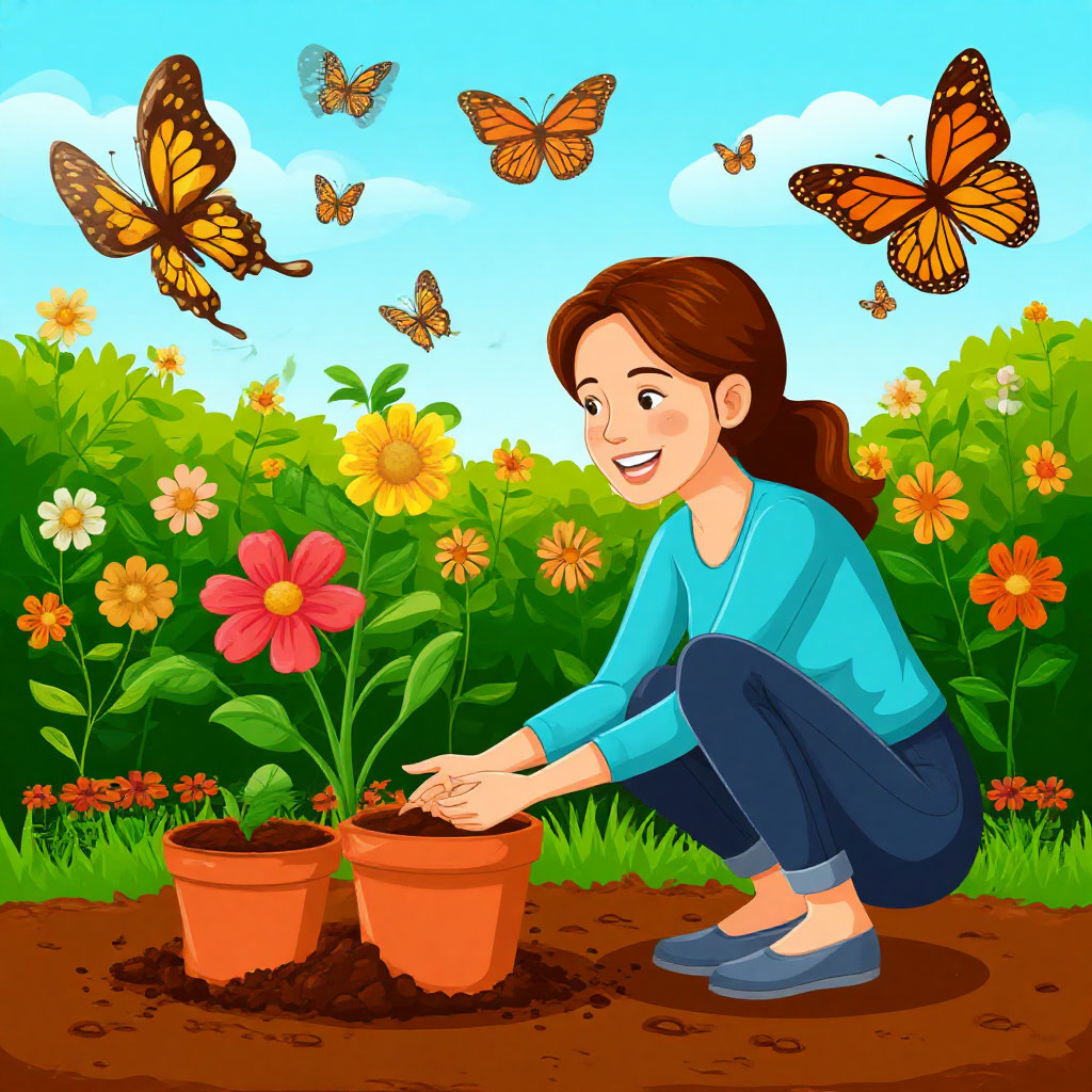 Сад как терапия для натсроения. Мудрость не стареет. Шедеврум