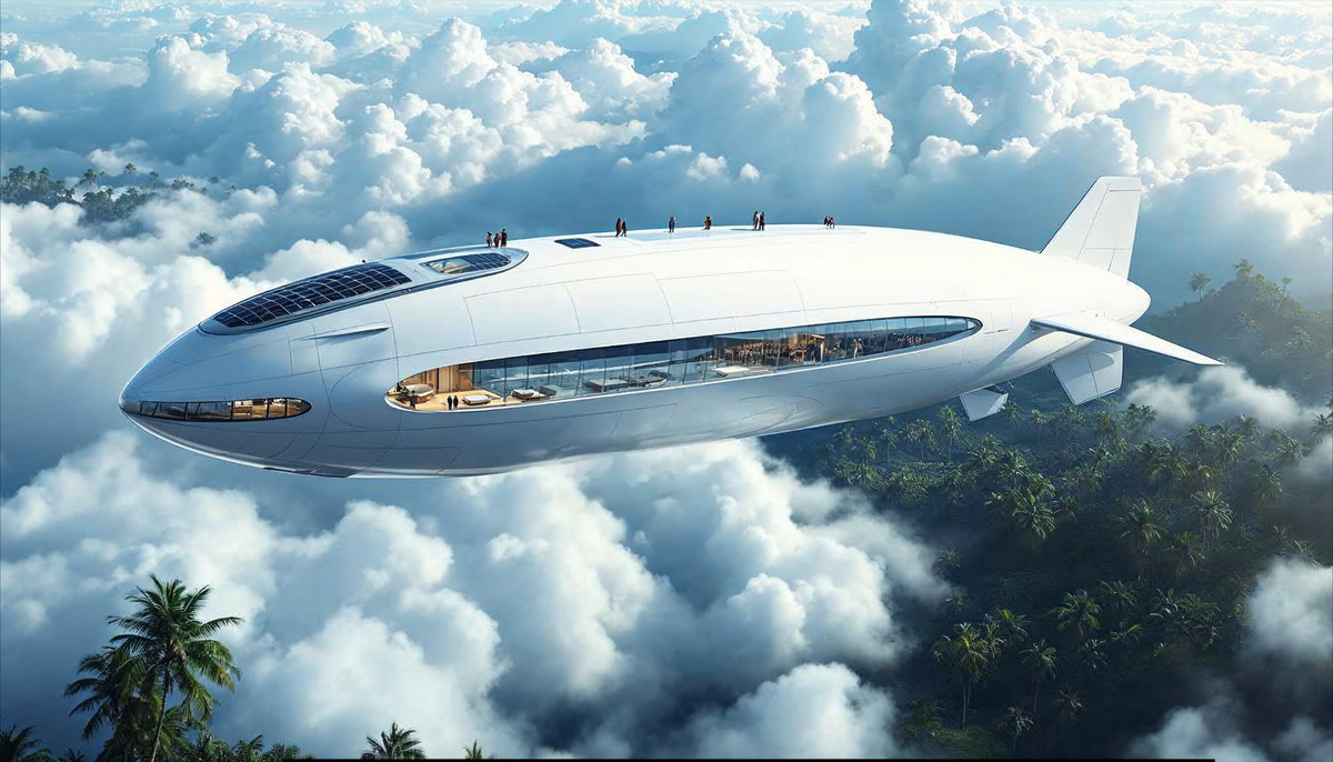 Концепт туристического дирижабля нового поколения