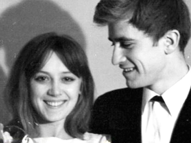 Маргарита Терехова и Савва Хашимов в день свадьбы.