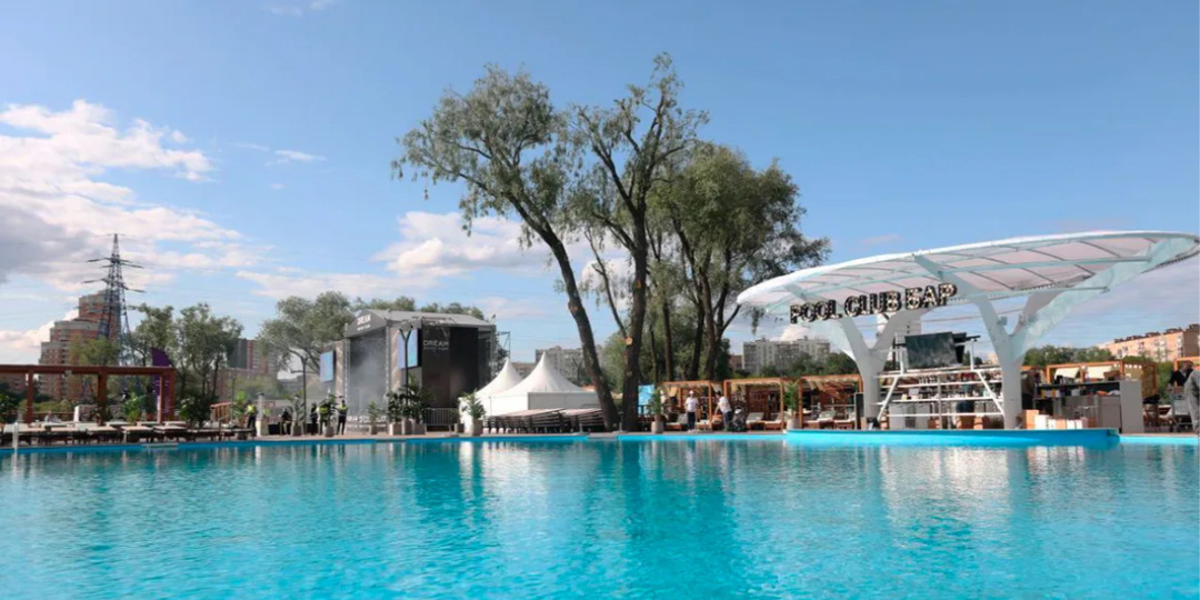 🏖Бассейны под открытым небом в Москве