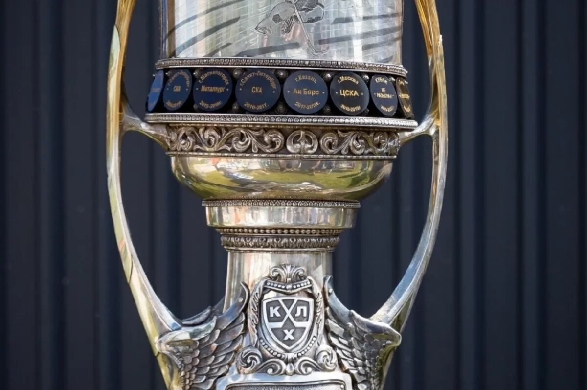    Кубок Гагарина отвезли в Омск на могилу бывшего вратаря «Локомотива»