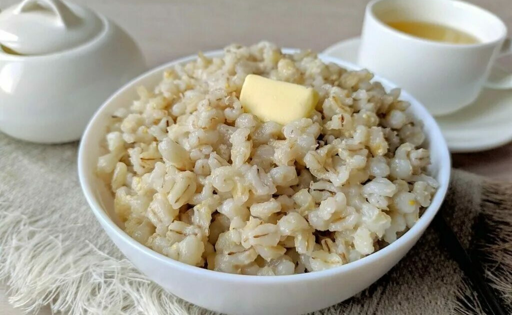Перловая каша с маслом