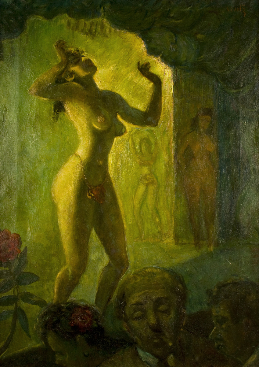 Джек Левитц, "Танцовщица бурлеска"