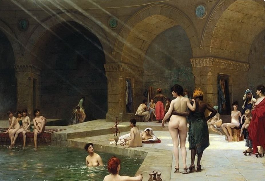 Жан-Леон Жером "Большая Турецкая баня в Бурсе", 1885