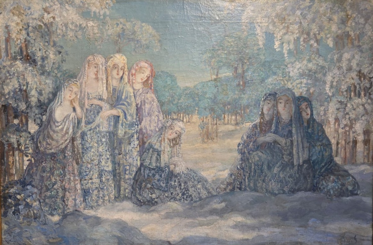 Арапов А.А. Северная песня. 1908 холст, масло
