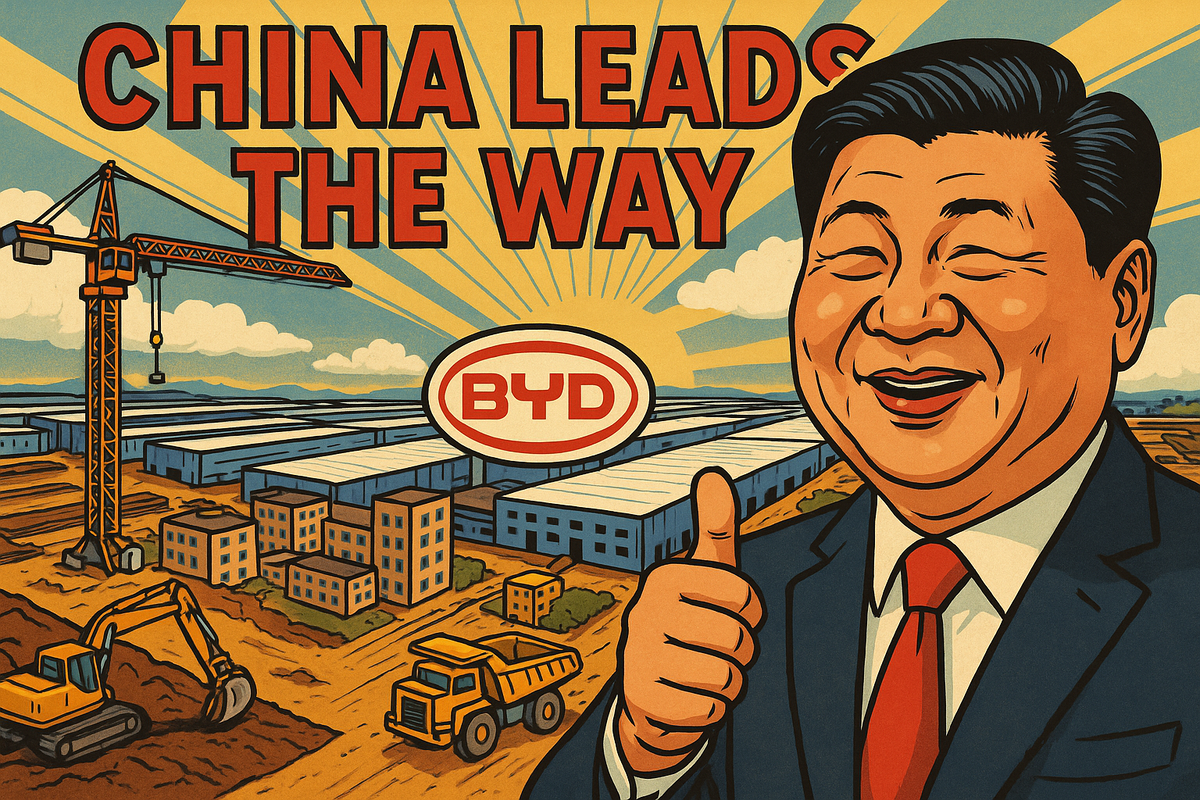 Гигант BYD: автозавод размером с город

