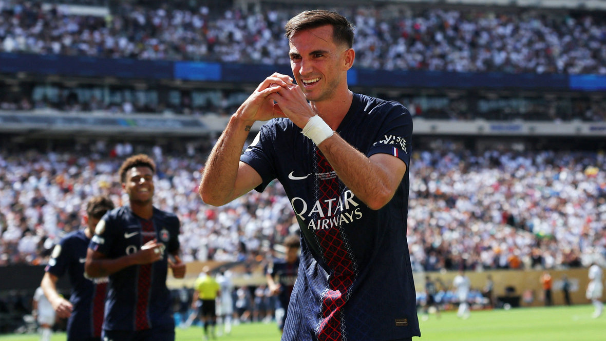 Автор дубля в ворота "Реала" Фабиан Руис (фото Reuters)