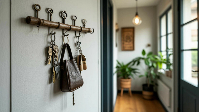 Так вы ключи никогда не потеряете и не забудете!