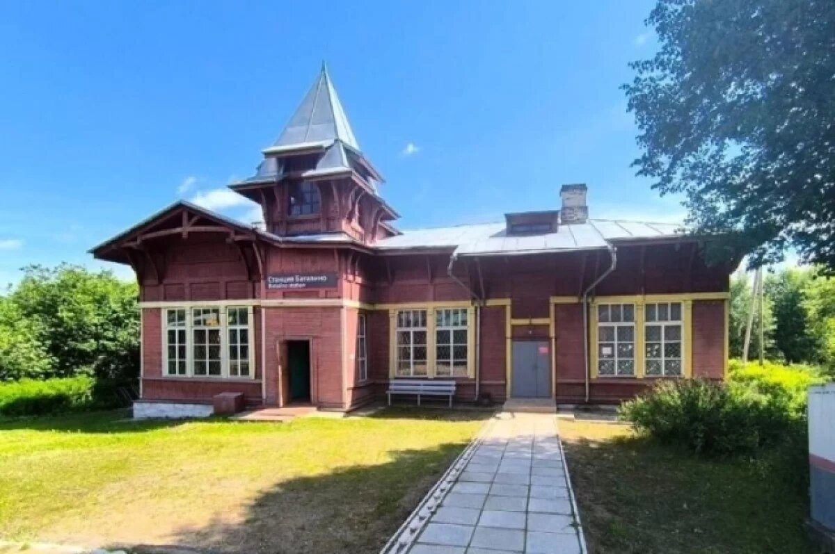    Восстановлена историческая станция на линии, где курсирует поезд «Селигер»